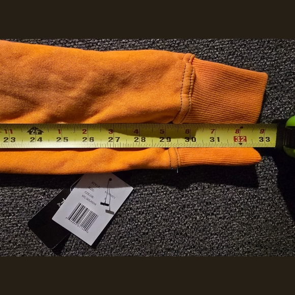 BNWT NFL Men's Size S Miami Dolphins Embroidered Zipper Pocket Hoodie - Picture 9 of 9